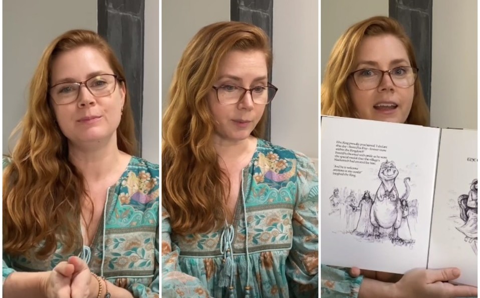 Amy Adams ayudará a niños afectados por el COVID-19 a través de la lectura