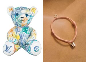 Louis Vuitton crea un osito de peluche y relanza su icónica pulsera candado  para su nueva