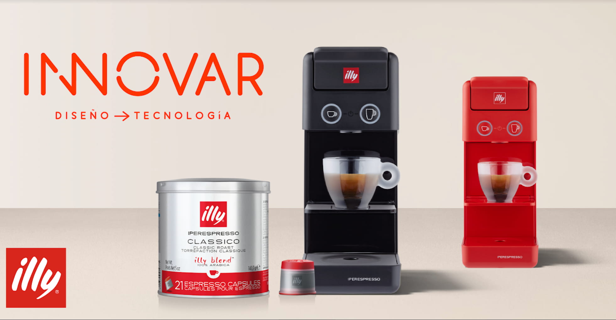 Máquinas de café Iperespresso Illy Coffee? Búscalas en Innovar